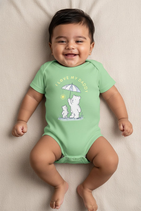 Team Daddy knitted Onesie