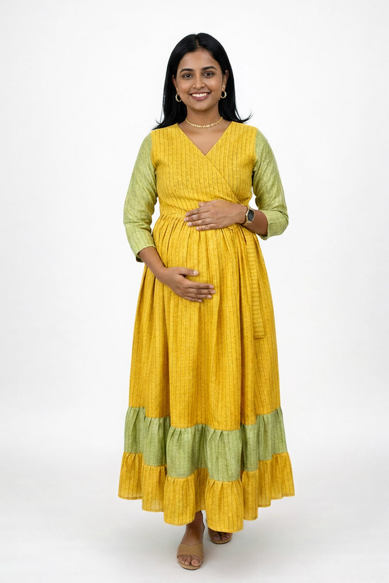 Marigold Bloom  Feeding Dress