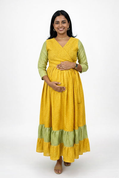 Marigold Bloom  Feeding Dress