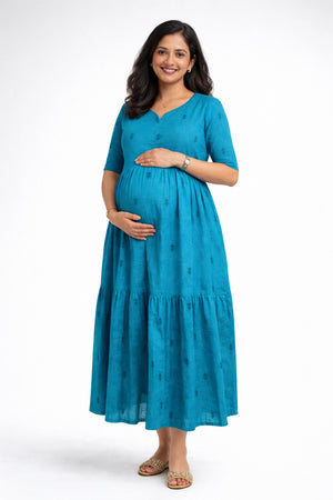 Blue Lagoon Feeding Dress