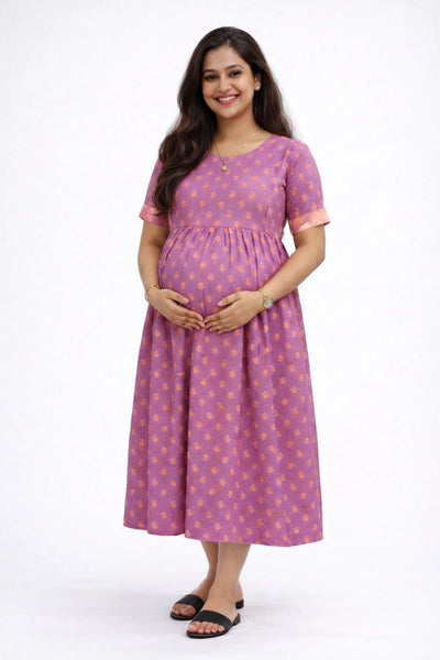 Gulnaar Floral Feeding Dress