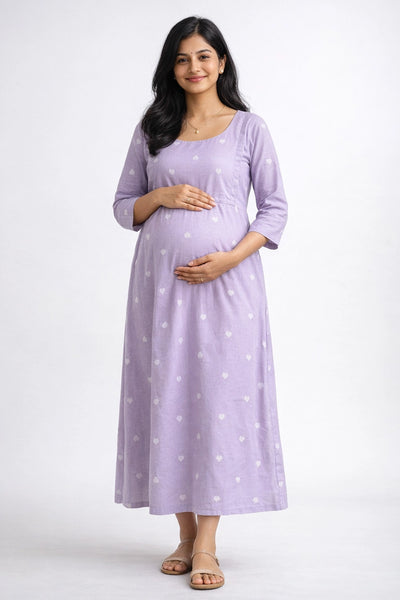 Lovely Lilac Feeding Dress