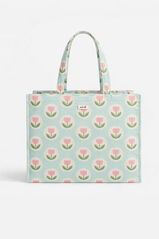 Spring Polka Mommy Hospital bag