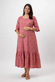 Muted Petal Feeding Dress