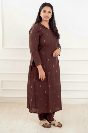 Weavers Brown Feeding Co-Ord Set