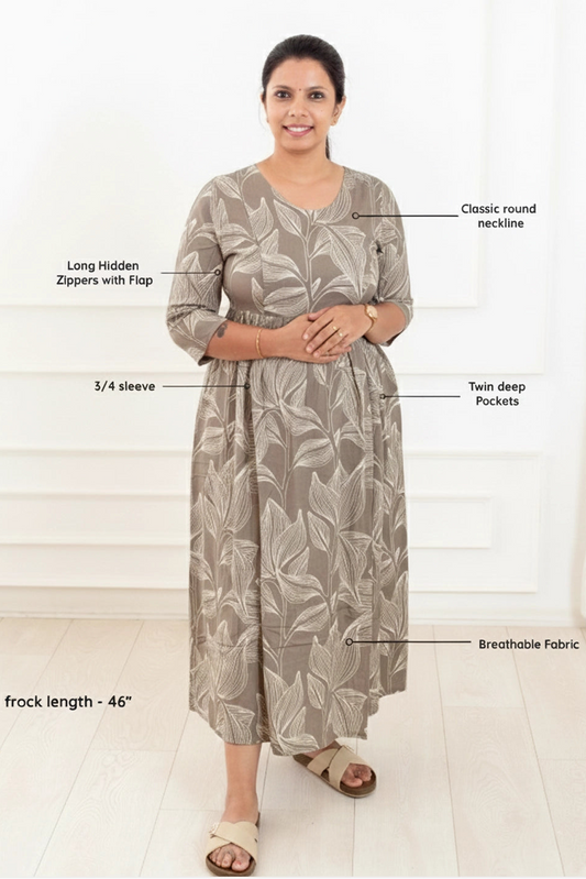 Pebble Comfort Feeding Dress