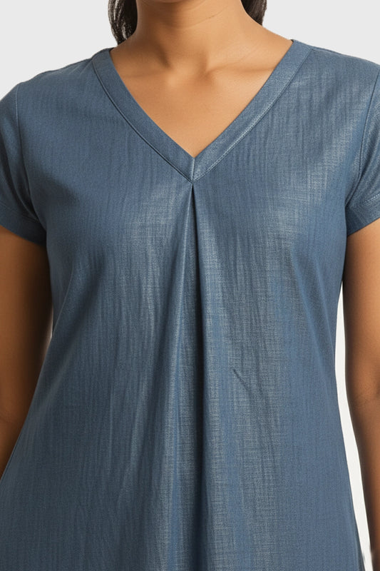 Sapphire Sheen Feeding Kurta