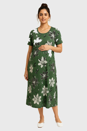 Garden Eclipse Zipless Feeding Gown