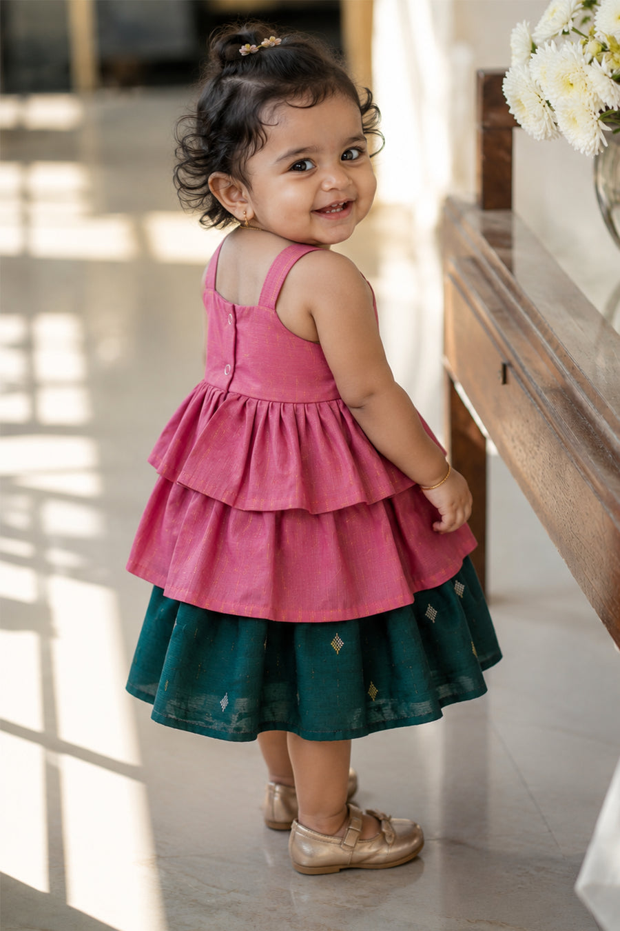 Tavishi Bloom  Silk Frock