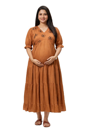 Hazel Bloom Feeding Dress