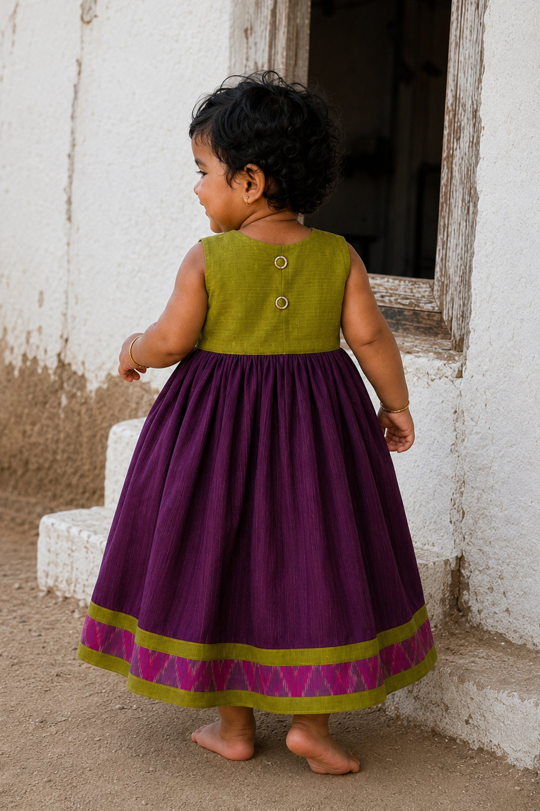 Rihana Festive Silk Frock