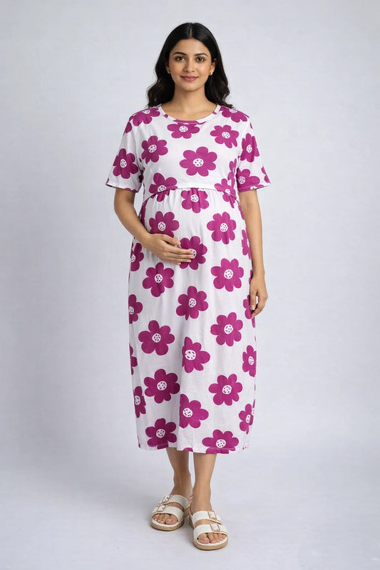 Blossom Bliss Zipless Feeding Gown
