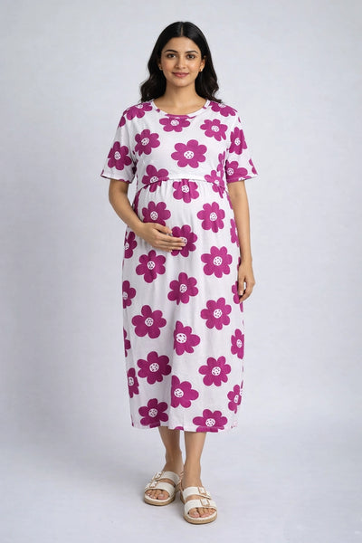 Blossom Bliss Zipless Feeding Gown
