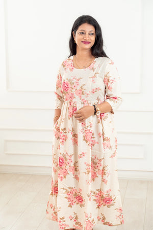 Regal Rose Feeding Dress