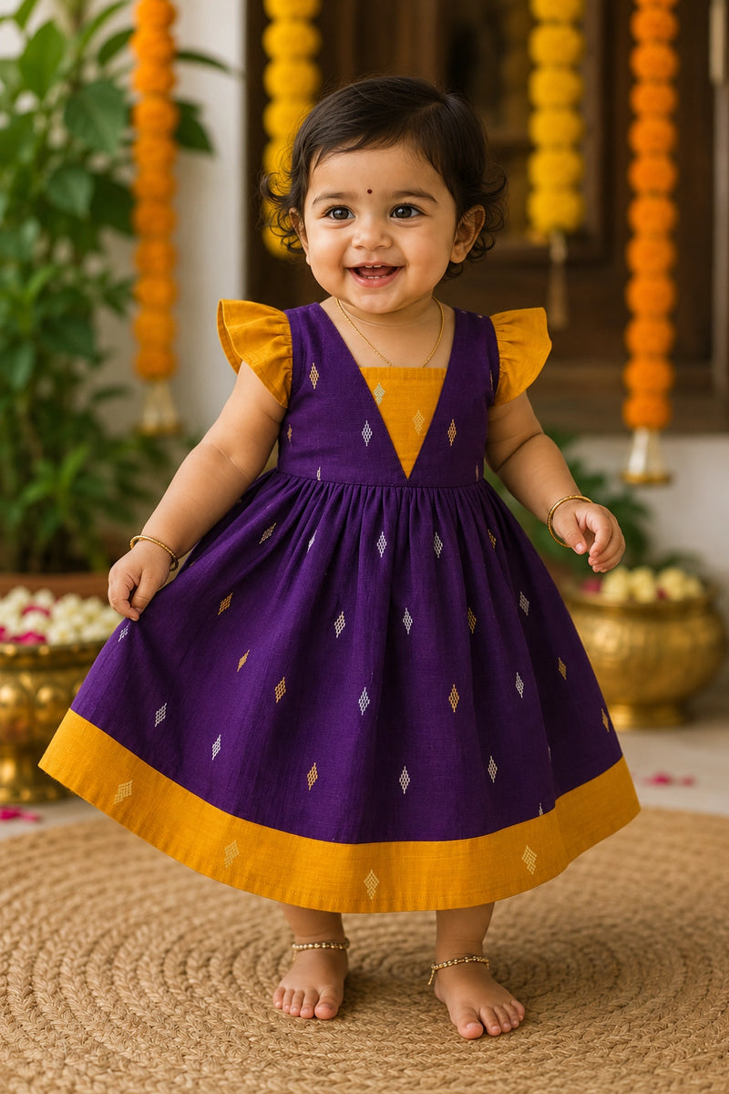 Anika Butti Silk Frock