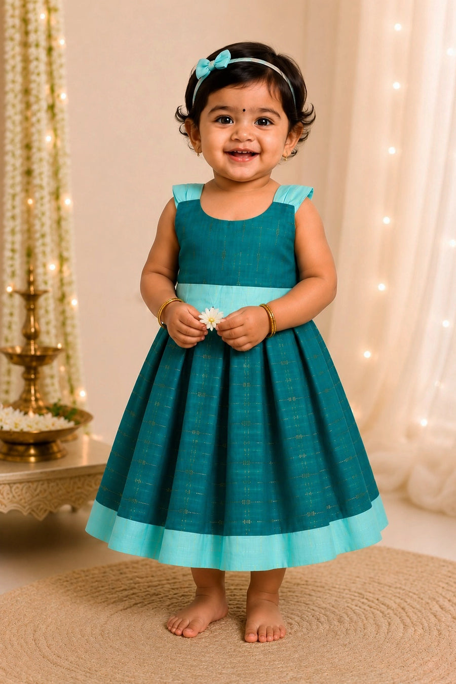 Zaria Scallop Frock