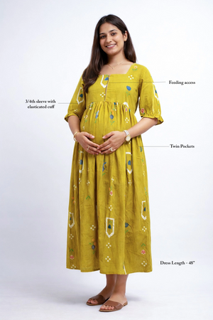 Olive Grace Feeding Dress