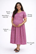 Gulnaar Floral Feeding Dress
