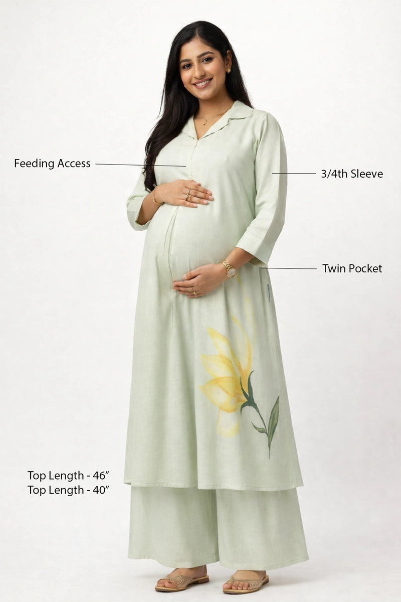 Sage Blossom Cords Set