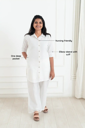 Cloud Cascade Feeding Co-ord Set