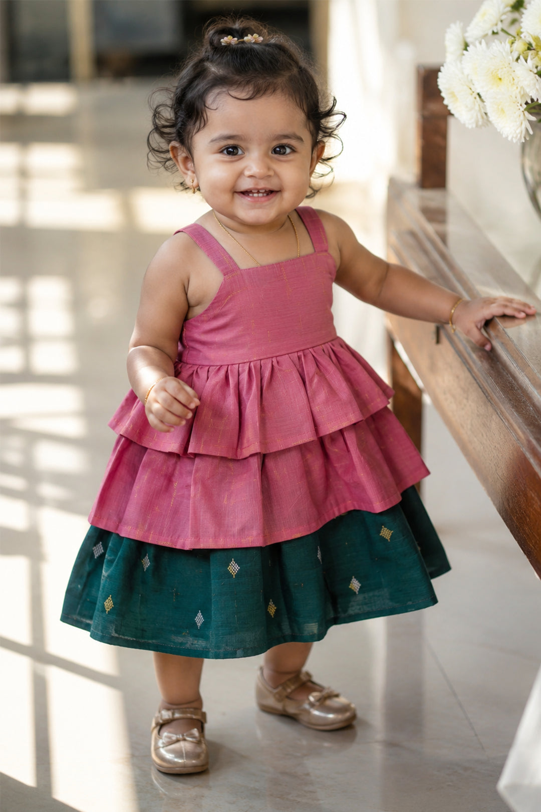 Tavishi Bloom  Silk Frock