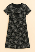 Shadow Rose Zipless Feeding Gown