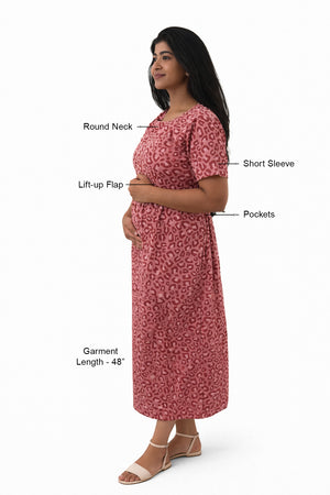 Chic Wild Zipless Feeding Gown