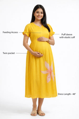 Sunshine Lily Feeding Dress