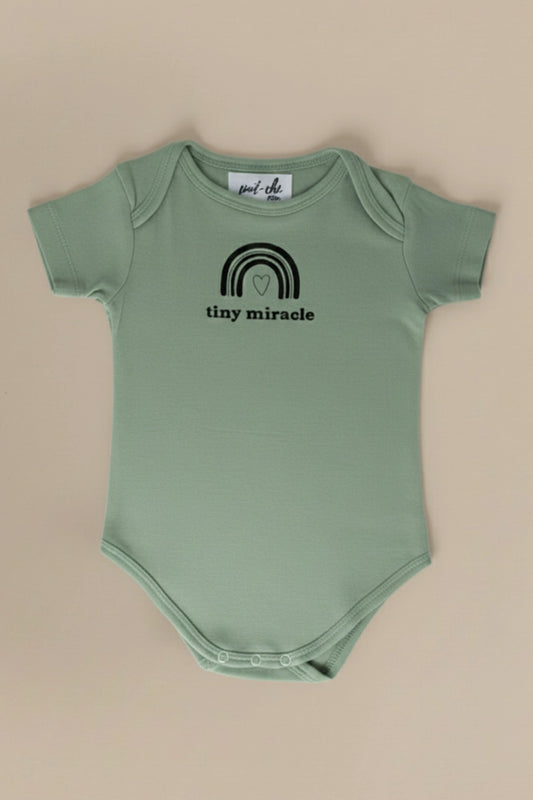 Miracle Babe knitted Onesie