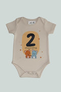 2 month  Milestone Onesies
