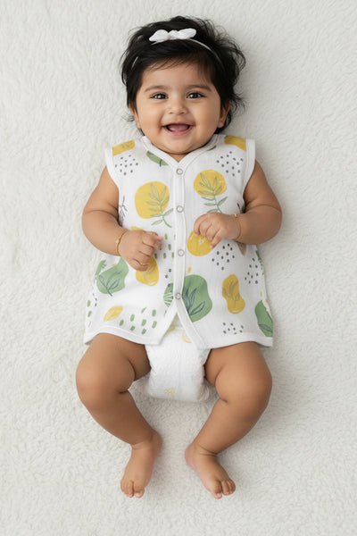 Muslin Sleeveless Jabla