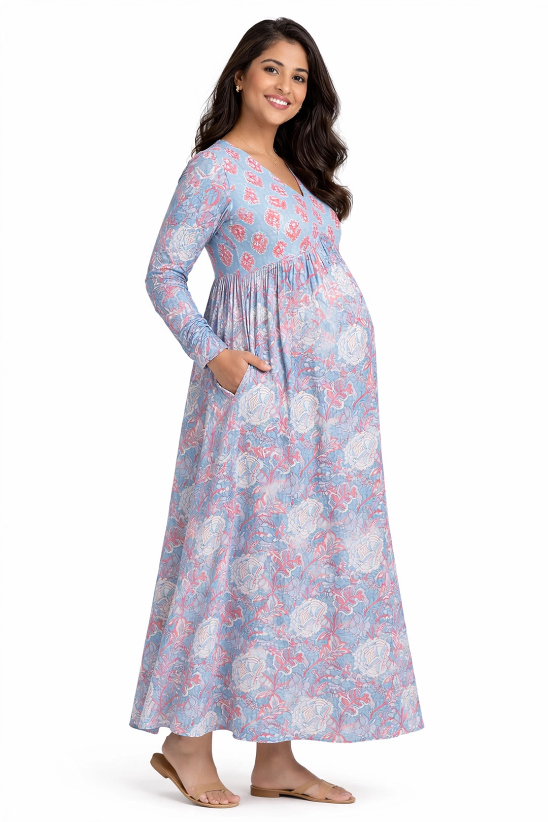 Soft Bloom Feeding Dress