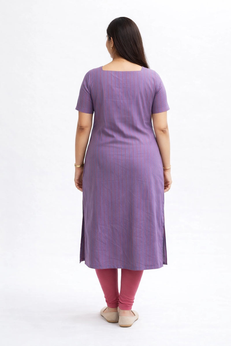Luna Stripe Feeding Kurta