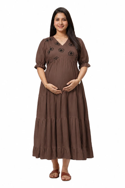 Hazel Bloom Feeding Dress