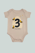 3 month  Milestone Onesies