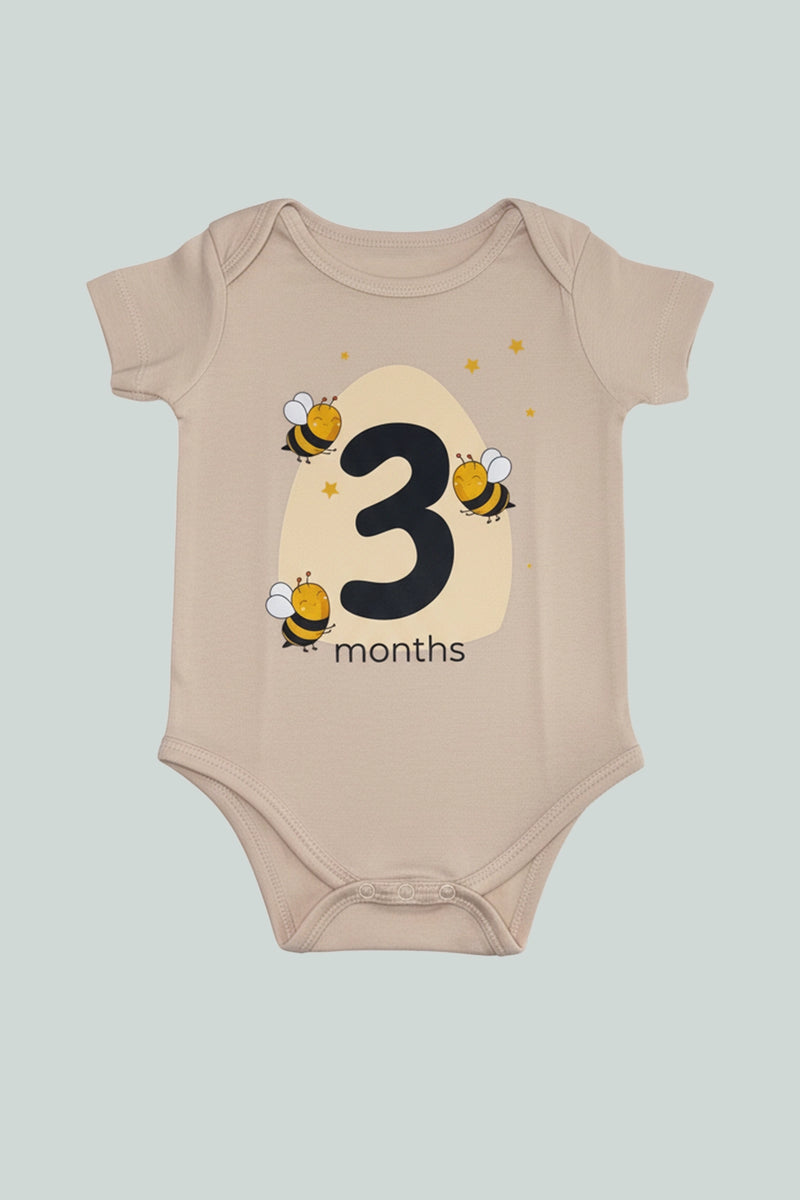 3 month  Milestone Onesies