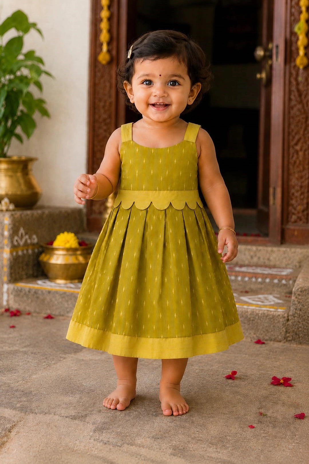 Aurelia Scallop Frock