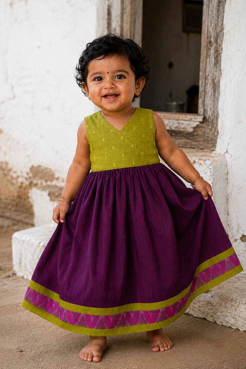 Rihana Festive Silk Frock