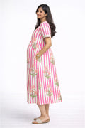 Bloom Stripe feeding Dress
