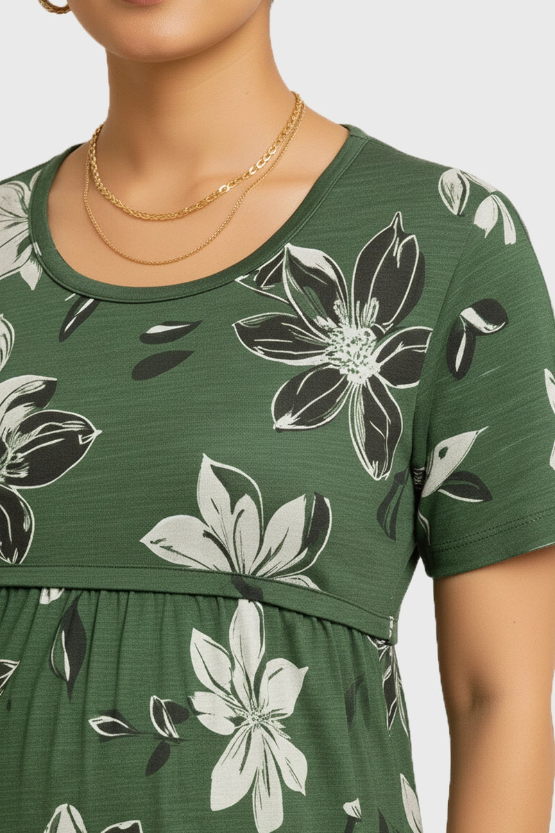 Garden Eclipse Zipless Feeding Gown