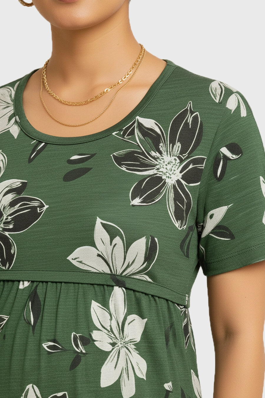 Garden Eclipse Zipless Feeding Gown