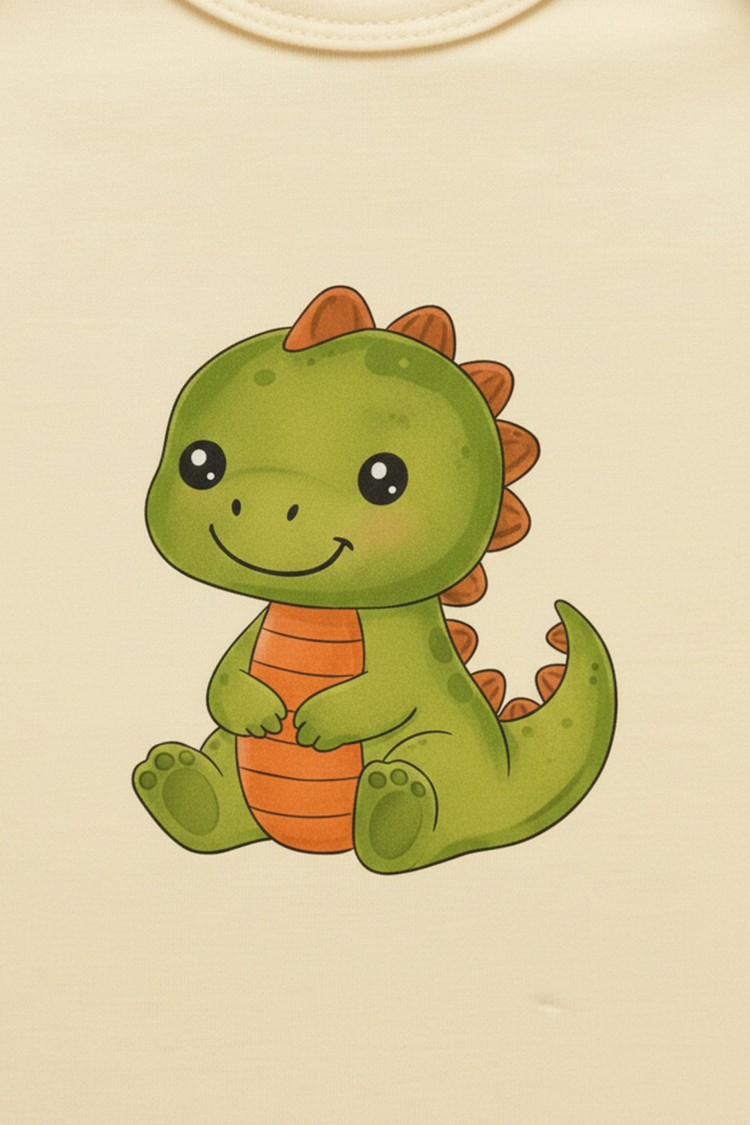 Baby Dino Footed Romper