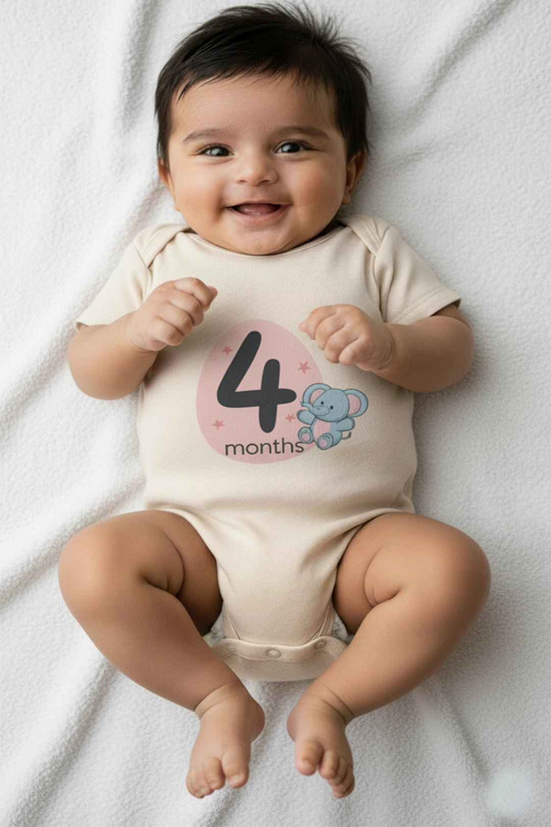Pack of 12 - Number Parade Milestone Onesies