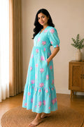 Sunlit Meadow Maternity Dress