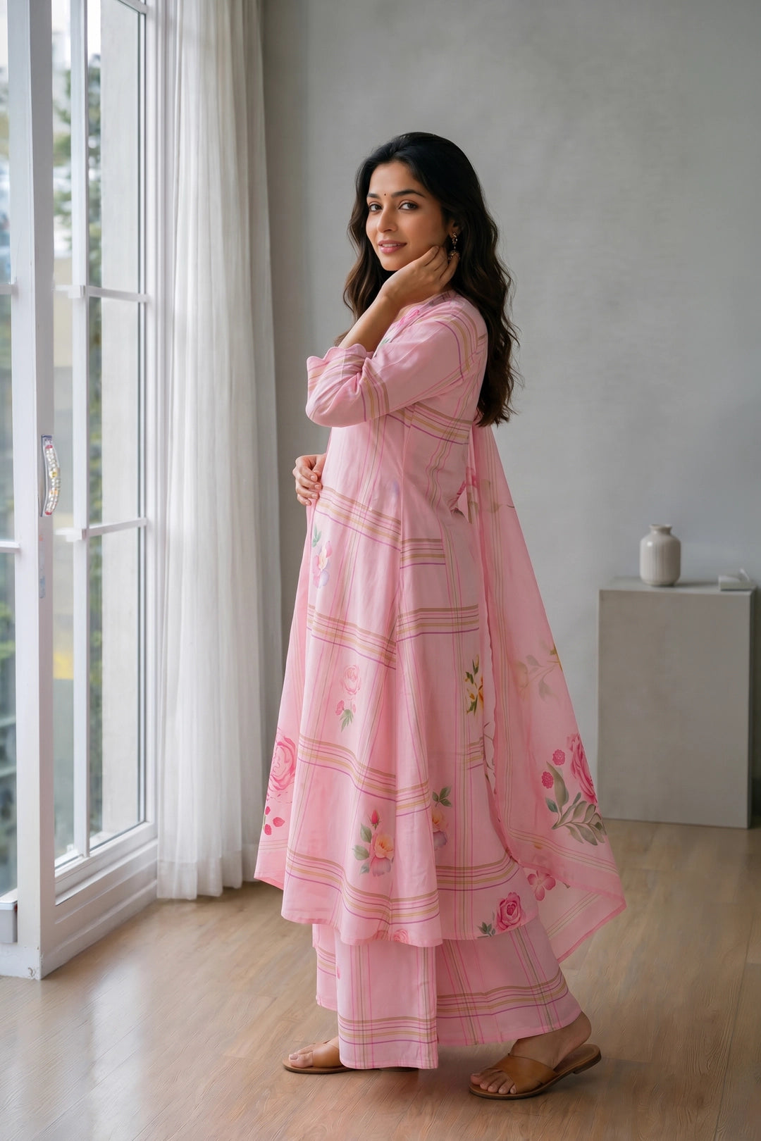 Blush Garden Maternity Suit Set