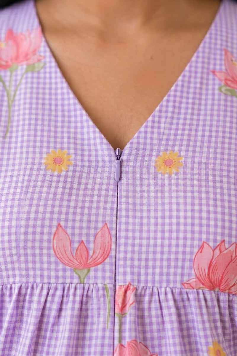Lilac Reverie Maternity Co-ord Set