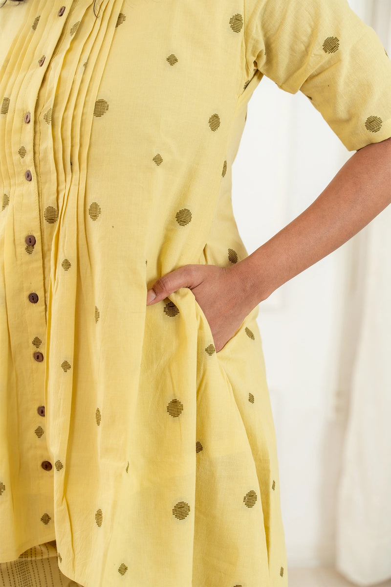 Lime Dot Feeding Co-Ord Set
