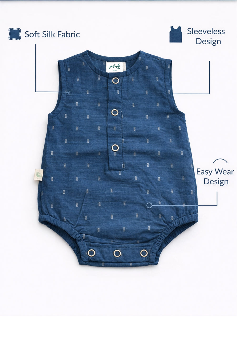 Neel Van Silk Romper