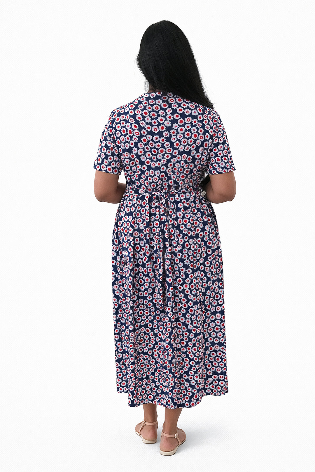 Retro Daisy Zipless Feeding Gown