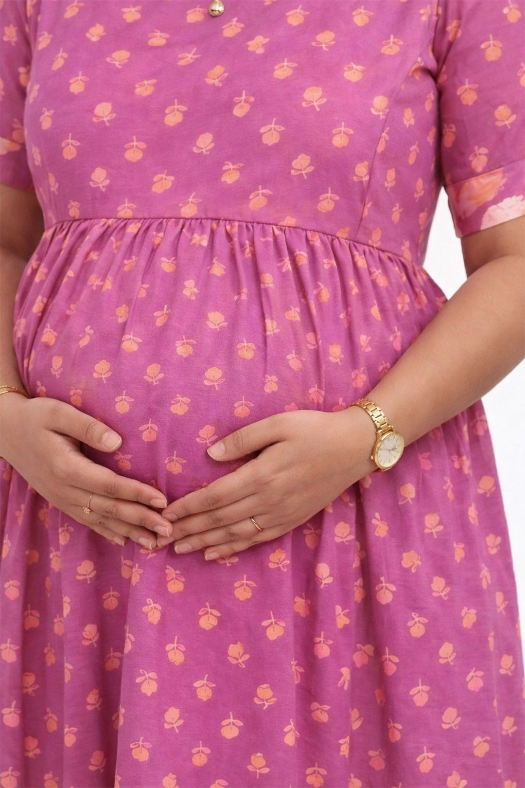 Gulnaar Floral Feeding Dress